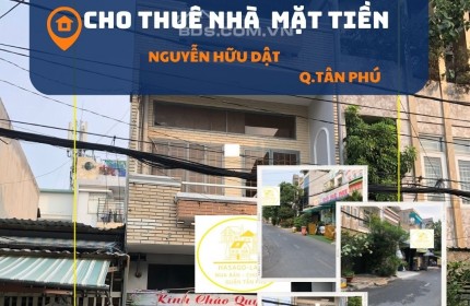 Cho thuê nhà Mặt Tiền Nguyễn Hữu Dật 64m2, 2Lầu, 15 triệu